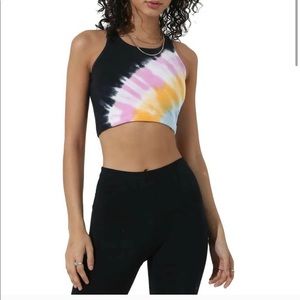 Electric & Rose Tie dye Bralette, size XS